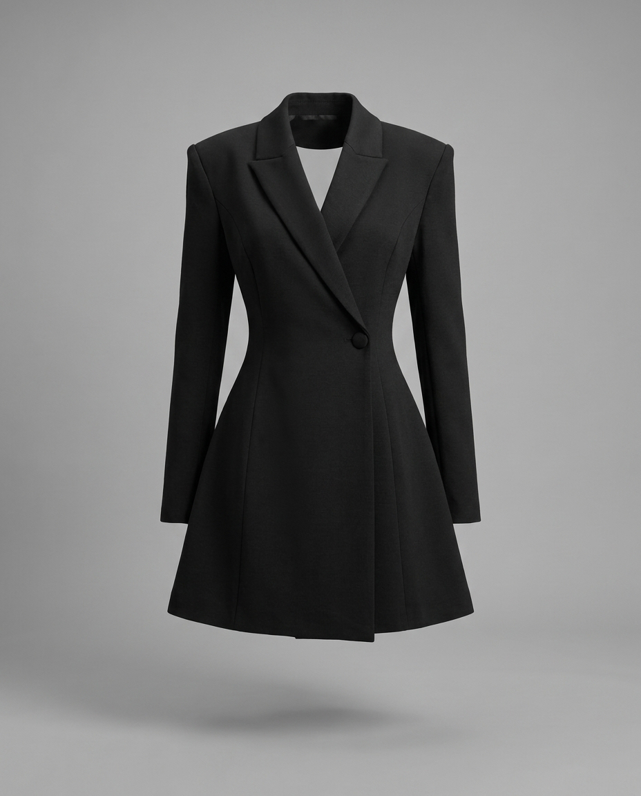 Tailored Blazer Mini Dress